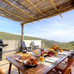 Gite &agrave; Cagnano, Grand-Bastia, Haute-Corse, labellis&eacute; Gites de France: la terrasse