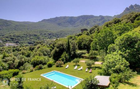 Gîte à Sisco, Grand Bastia, Haute-Corse, labellisé Gîtes de France : la piscine commune Gite n °62662 Sisco - Corse - Gîte à Sisco, Grand Bastia, Haute-Corse, labellisé Gîtes de France : la piscine commune