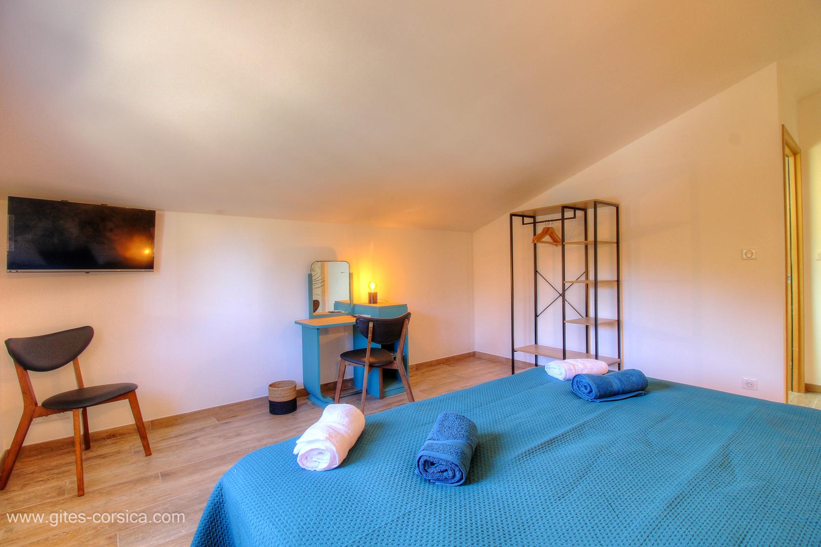 Chambres d'hôtes à Casalabriva Ricordu, le Grand Valinco, Corse du sud, labellisé Gîtes de France : la chambre photo 19