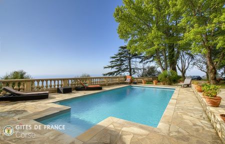 Gite n &deg;64311 Bastia - Corse - Gite &agrave; Bastia, Grand-Bastia, Haute-Corse, labellis&eacute; Gites de France : la piscine