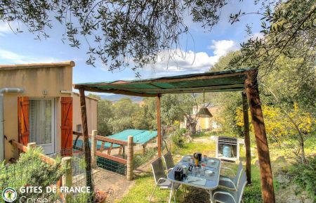 Gite n &deg;23433 Figari - Corse - Gite &agrave; Figari, le Sud Corse, Corse du Sud, labellis&eacute; G&icirc;tes de France : la terrasse