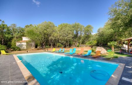 Gite n &deg;22181 Porto-Vecchio - Corse - G&icirc;te &agrave; Porto-Vecchio, le Sud Corse, la piscine