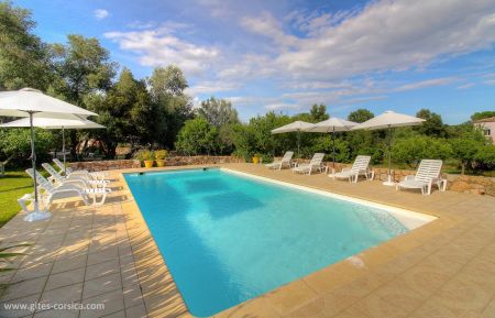 Gite n &deg;25211 Porto-Vecchio - Corse - Gite &agrave; Porto Vecchio : Corse du Sud, labelis&eacute; Gites de France : la piscine