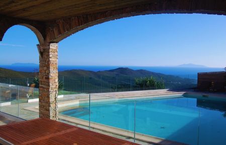 Gîte à Sisco, le Grand Bastia, Haute-Corse, labellisé Gites de France : Piscine et vue mer Gite n °61102 Sisco - Corse - Gîte à Sisco, le Grand Bastia, Haute-Corse, labellisé Gites de France : Piscine et vue mer