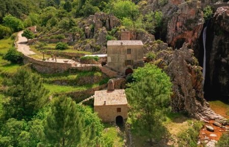 Gîte à Piana, la côte ouest, en Corse du sud, labellisé Gîtes de France : vue du ciel Gite n °24012 Piana - Corse - Gîte à Piana, la côte ouest, en Corse du sud, labellisé Gîtes de France : vue du ciel
