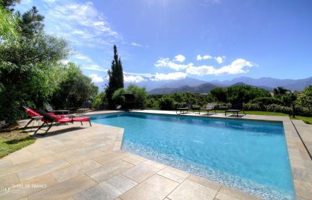 Gîte à Calvi, Balagne, Haute-Corse, labellisé Gîtes de France : la piscine Gite n °58512 Calvi - Corse - Gîte à Calvi, Balagne, Haute-Corse, labellisé Gîtes de France : la piscine