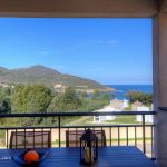 G&icirc;te &agrave; Galeria, Balagne, Haute-Corse, labellis&eacute; G&icirc;tes de France : terrasse face &agrave; la mer