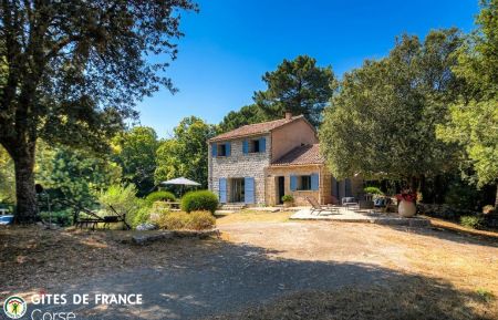 Gite n &deg;20201 Levie - Corse - G&icirc;te &agrave; L&eacute;vie, le Sud Corse labellis&eacute; G&icirc;tes de France : la b&acirc;tisse